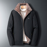 Jaqueta Peluciada Gola Alta Masculina
