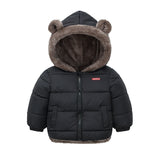 Jaqueta Peluciada Capuz de Urso Infantil